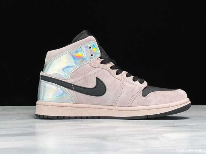 BQ6472-602 Jordan Iridescent Dirty Air Powder Mid 1 (W) 0825
